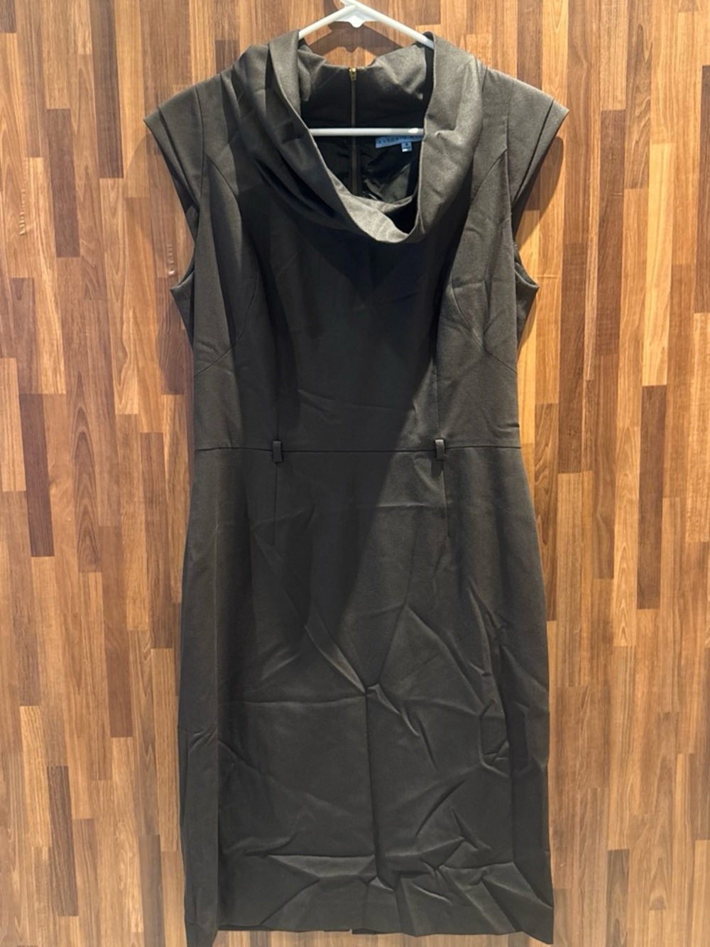 Antonio melani Black Cowl Neck Dress